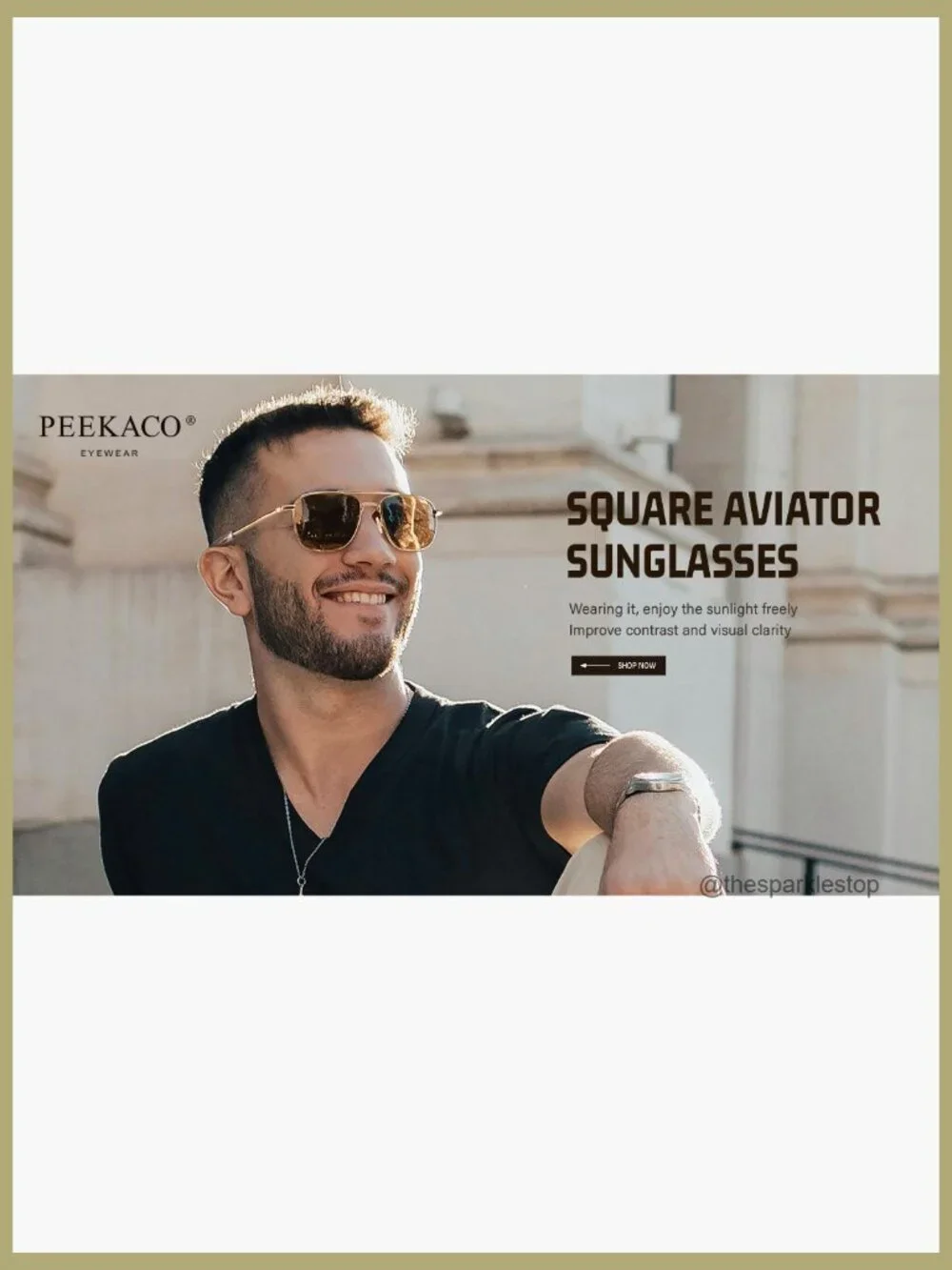 Metal Frame Polarized Aviator Sunglasses UV400 Protection Driving